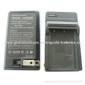 Camera Rechargeable Battery Charger for Sony, NP-200, 4.2V 600mAh